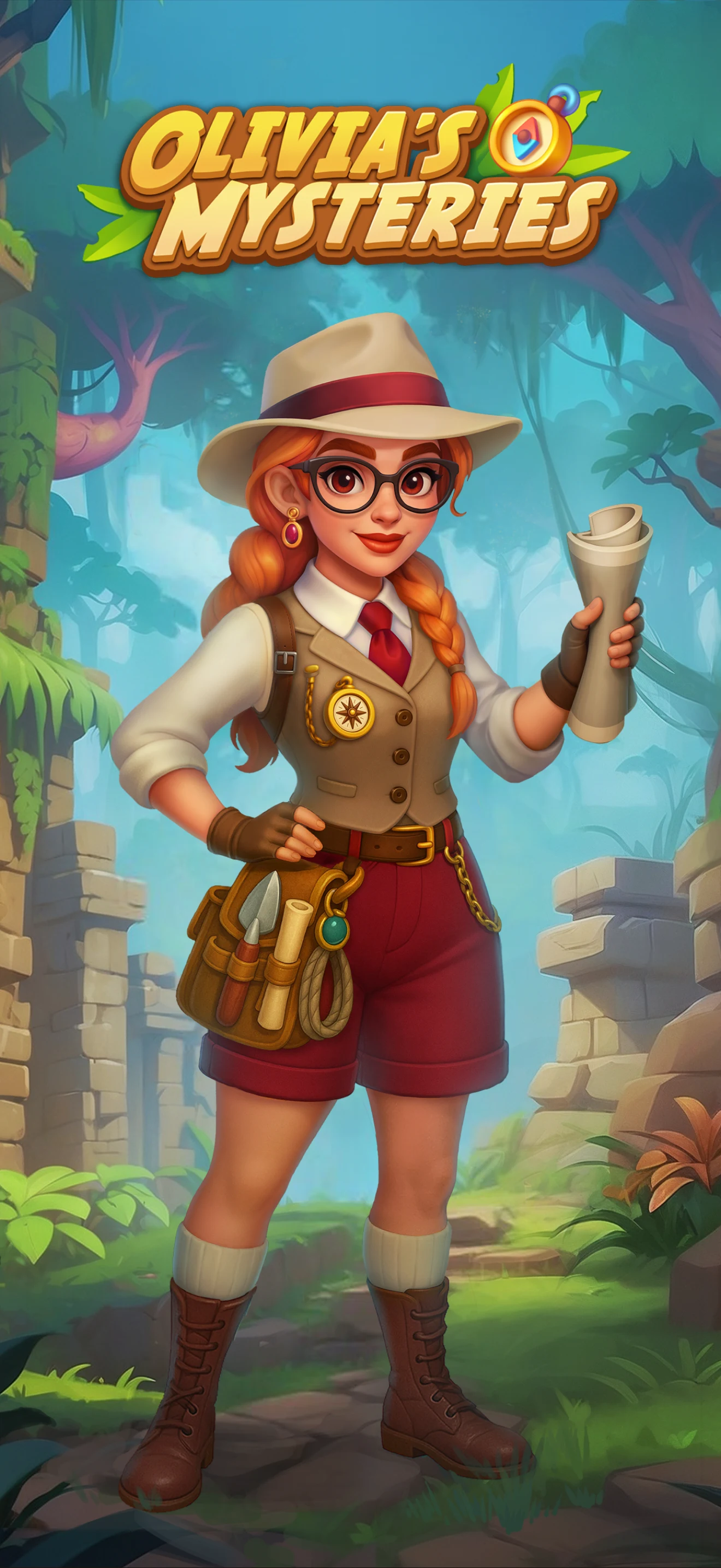 Olivia's Mysteries: Merge game screenshot