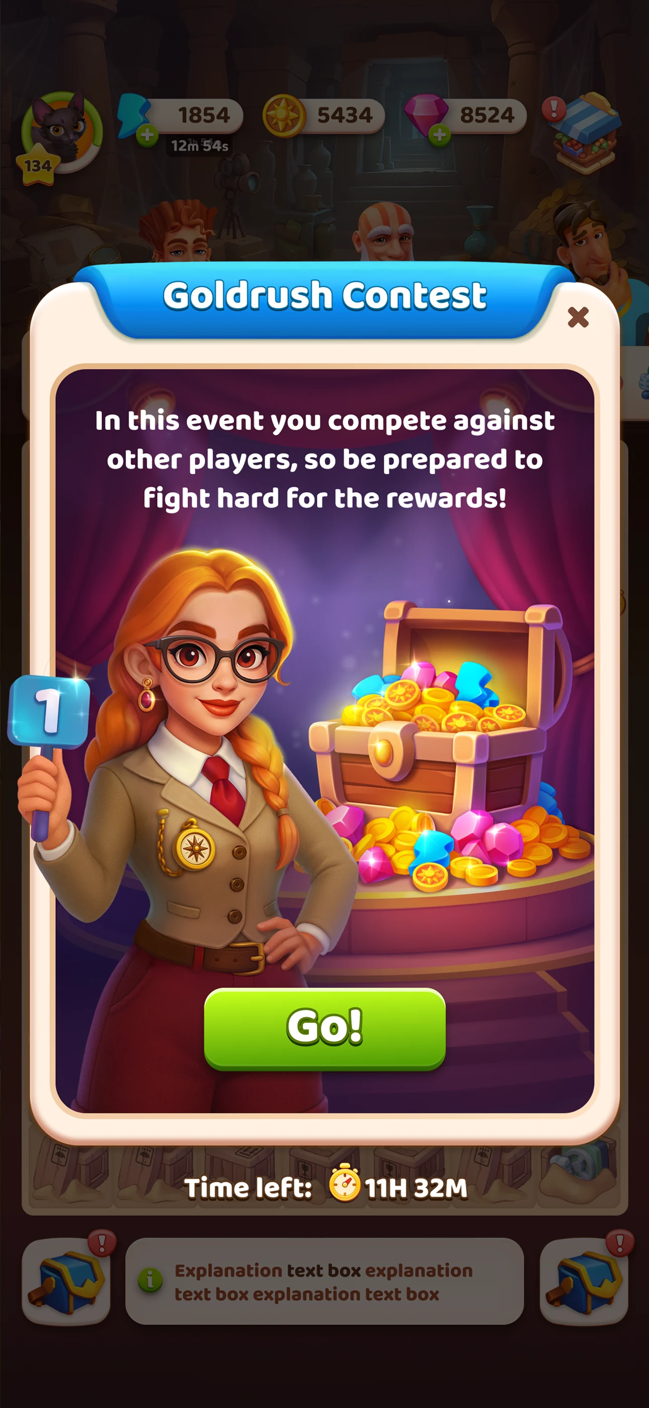 Olivia's Mysteries: Merge game screenshot
