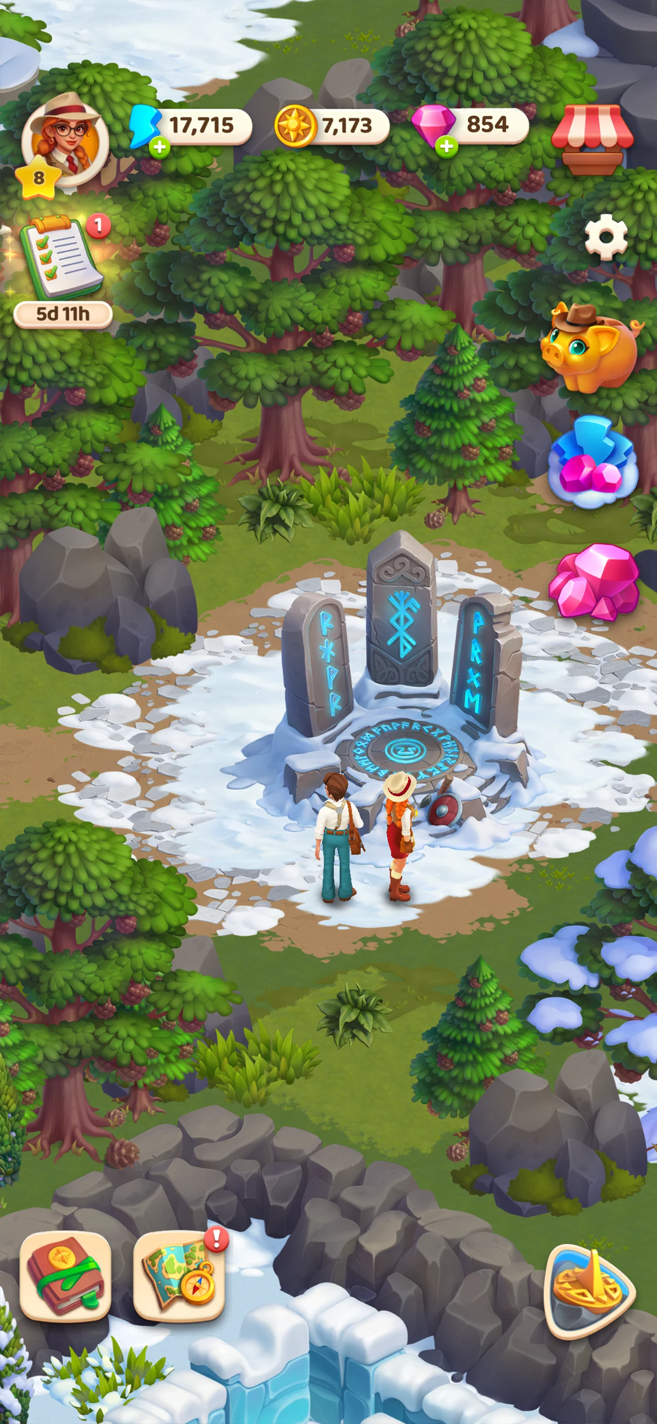 Olivia's Mysteries: Merge game screenshot